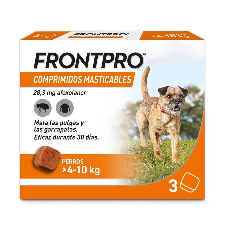 FRONTPRO 4-10 KG 3 COMPRIMIDOS MASTICABLES