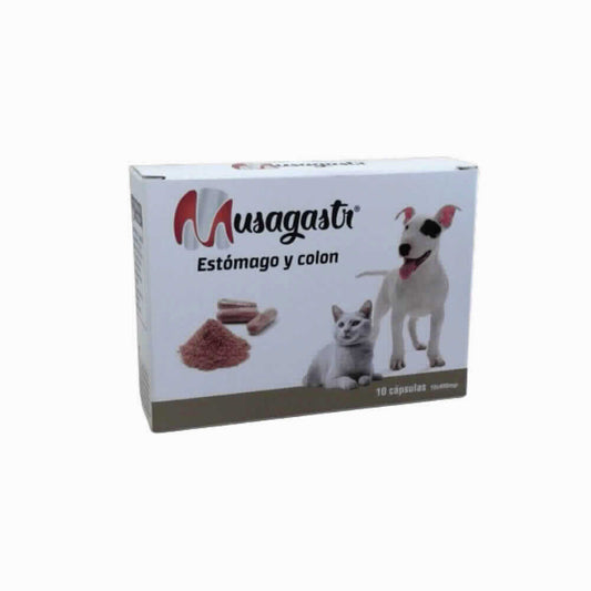 MUSAGASTR 10 CAPSULAS - Piensa en Pienso