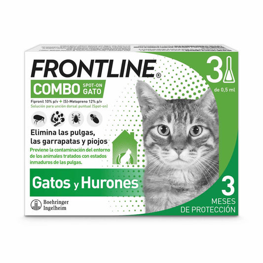 FRONTLINE COMBO GATOS 3 P - Piensa en Pienso