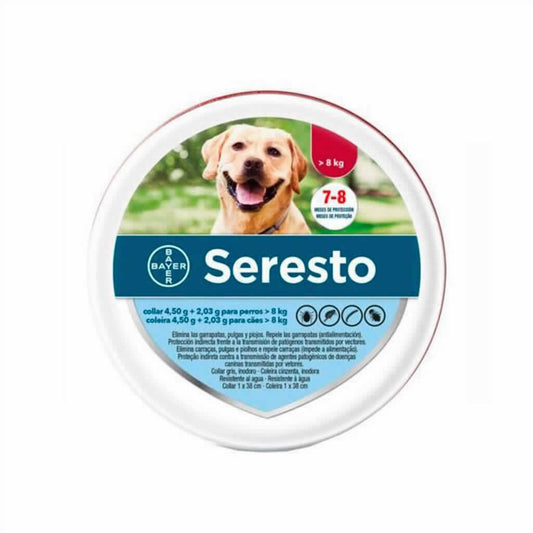 SERESTO COLLAR PERRO + 8 KG - Piensa en Pienso