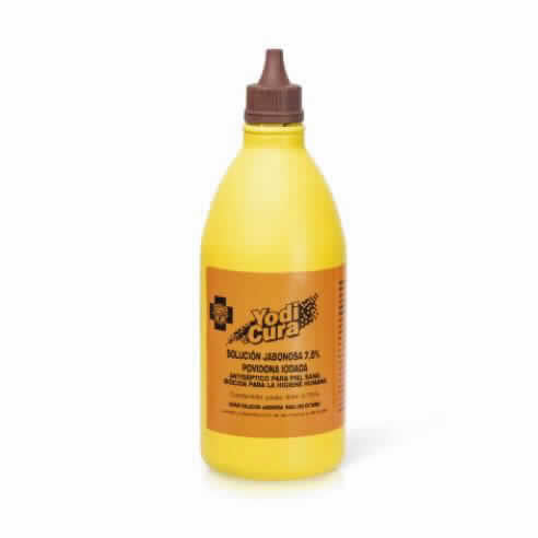 POVIDONA IODADA YODICURA  (CON JABÓN) 500 ML - Piensa en Pienso