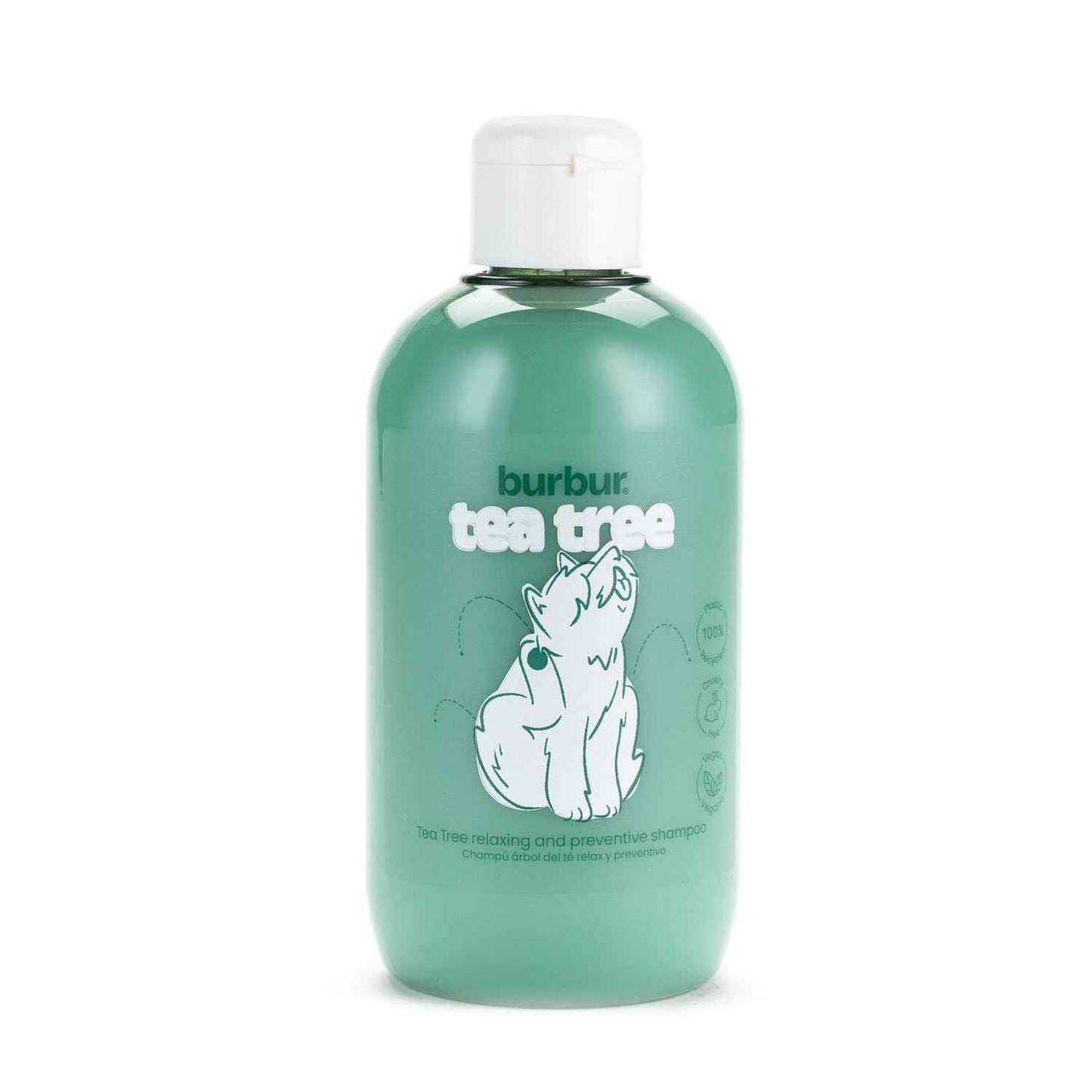 BURBUR CHAMPU CON ARBOL DE TE 400 ML