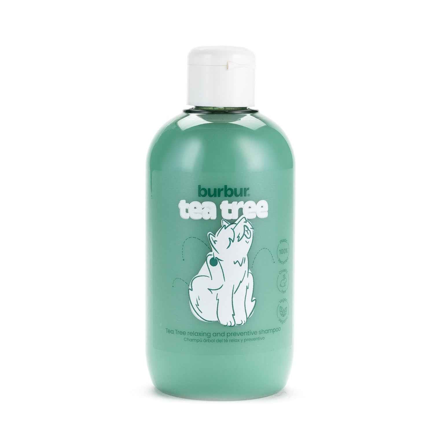 BURBUR CHAMPU CON ARBOL DE TE 400 ML
