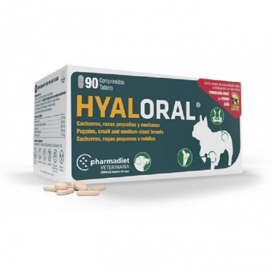 HYALORAL RAZAS PEQ. Y MEDIANAS, 90CP - Piensa en Pienso