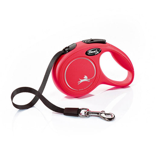 CORREA EXTENSIBLE FLEXI ROJA SMALL 5M - Piensa en Pienso