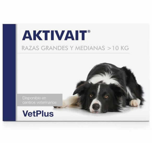 AKTIVAIT RAZA MEDIANA/ GRANDE  60 COMPRIMIDOS - Piensa en Pienso