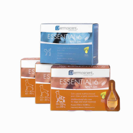 DERMOSCENT ESSENTIAL 6 SPOT-ON PERROS 20-40 KG - Piensa en Pienso