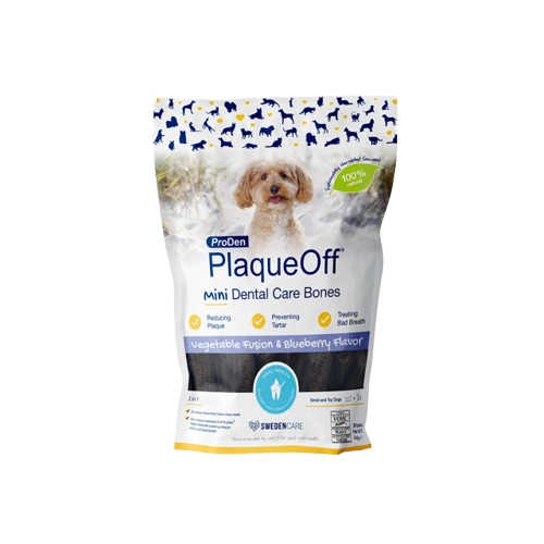 PLAQUEOFF MINI BONES ARANDANOS 340 GR - Piensa en Pienso