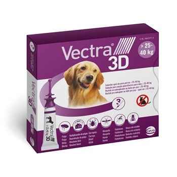 VECTRA 3D PERRO 25-40 KG 3 PIP
