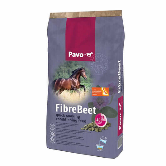 PAVO FIBREBEET 15 Kgs TRIPLE  PELLET - Piensa en Pienso