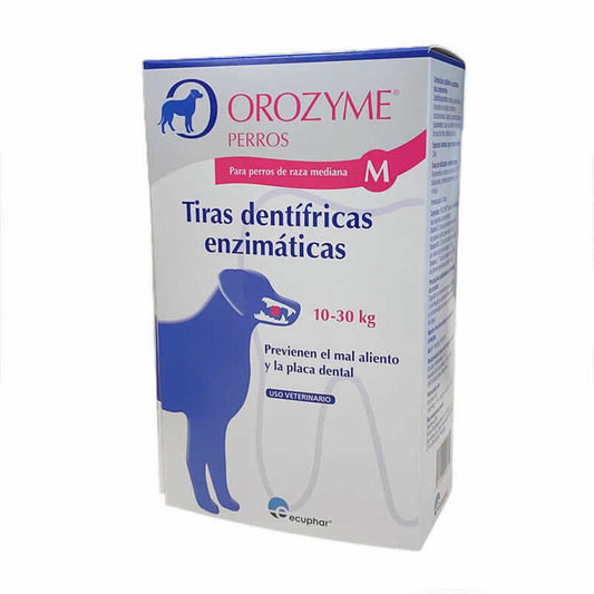 OROZYME TIRAS DENTIFRICAS MEDIUM 141 GR. 12 UD - Piensa en Pienso