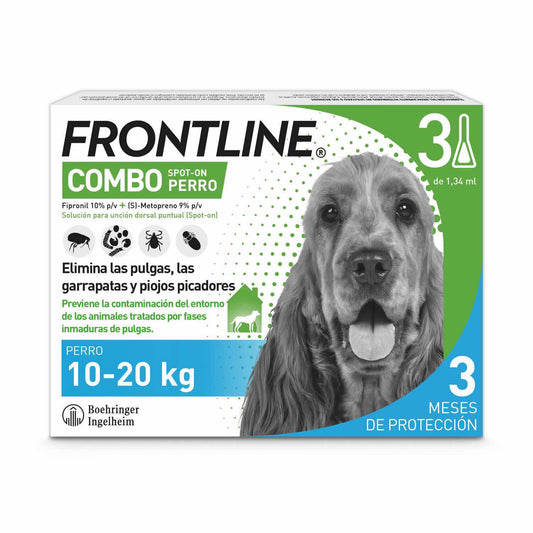 FRONTLINE COMBO PERROS 10-20KG  3P - Piensa en Pienso