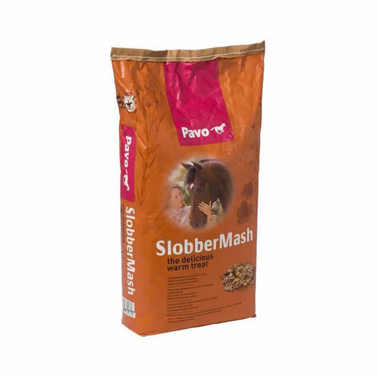 PAVO SLOBBER MASH 15 Kgs MUESLI - Piensa en Pienso