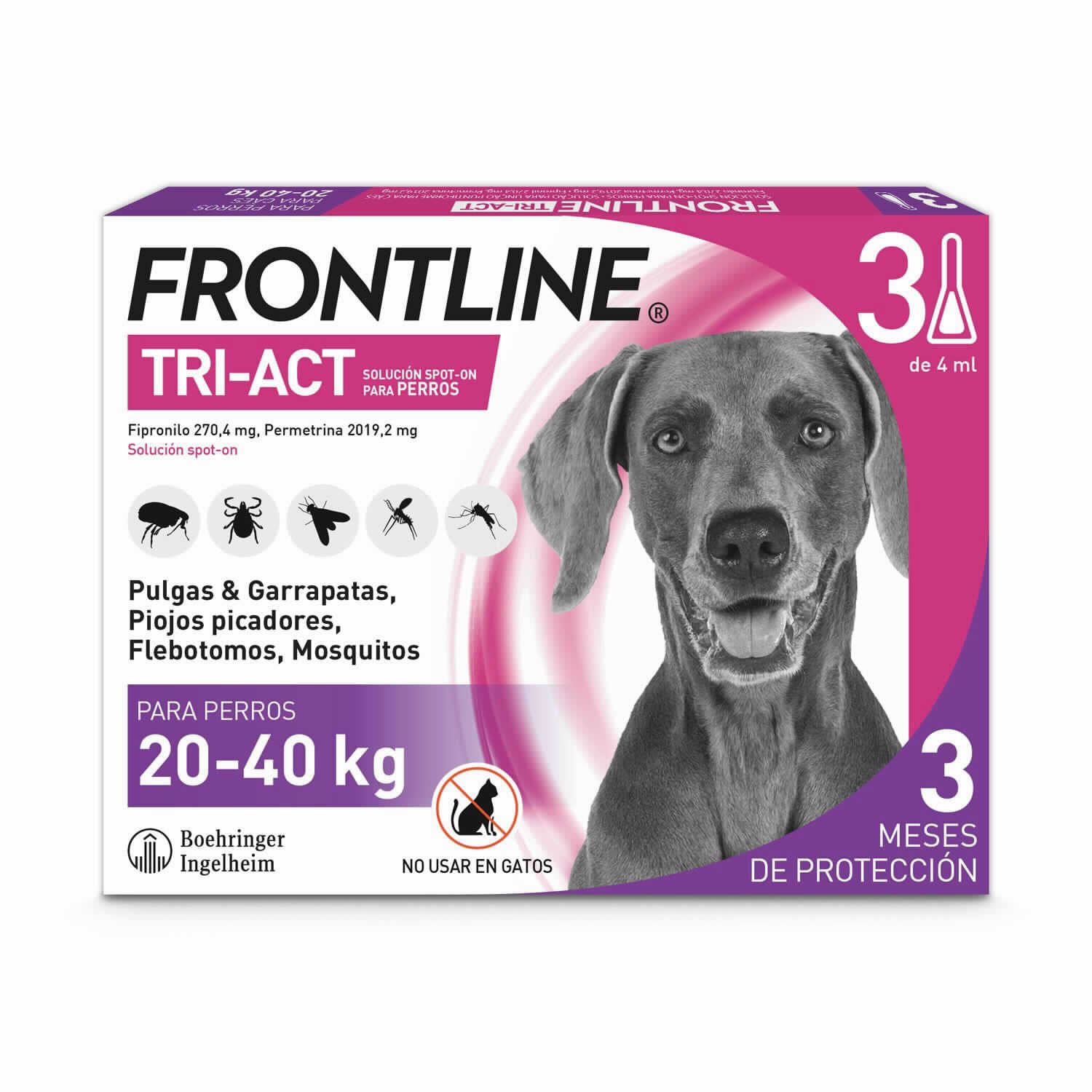 FRONTLINE TRI-ACT 20-40 KG 3P - Piensa en Pienso