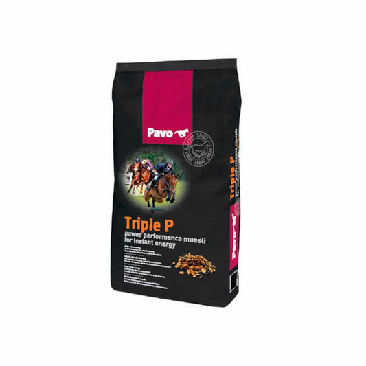 PAVO TRIPLE P  15 Kgs MUESLI - Piensa en Pienso