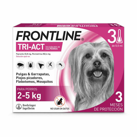 FRONTLINE TRI-ACT 2-5 KG 3P - Piensa en Pienso