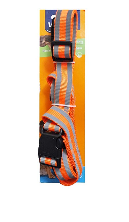 COLLAR REFLECTANTE SPORT  NARANJA T.S - Piensa en Pienso