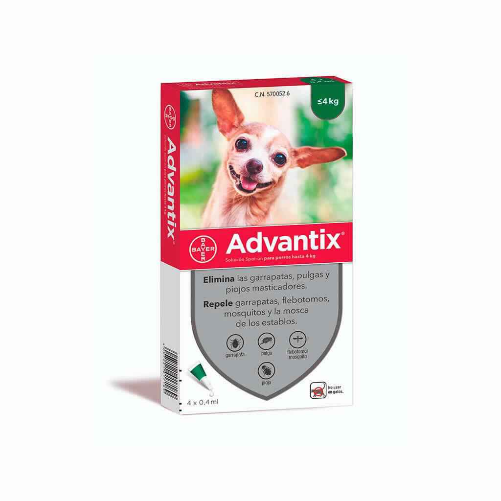 ADVANTIX 4x0.4 ML (0-4 KG)
