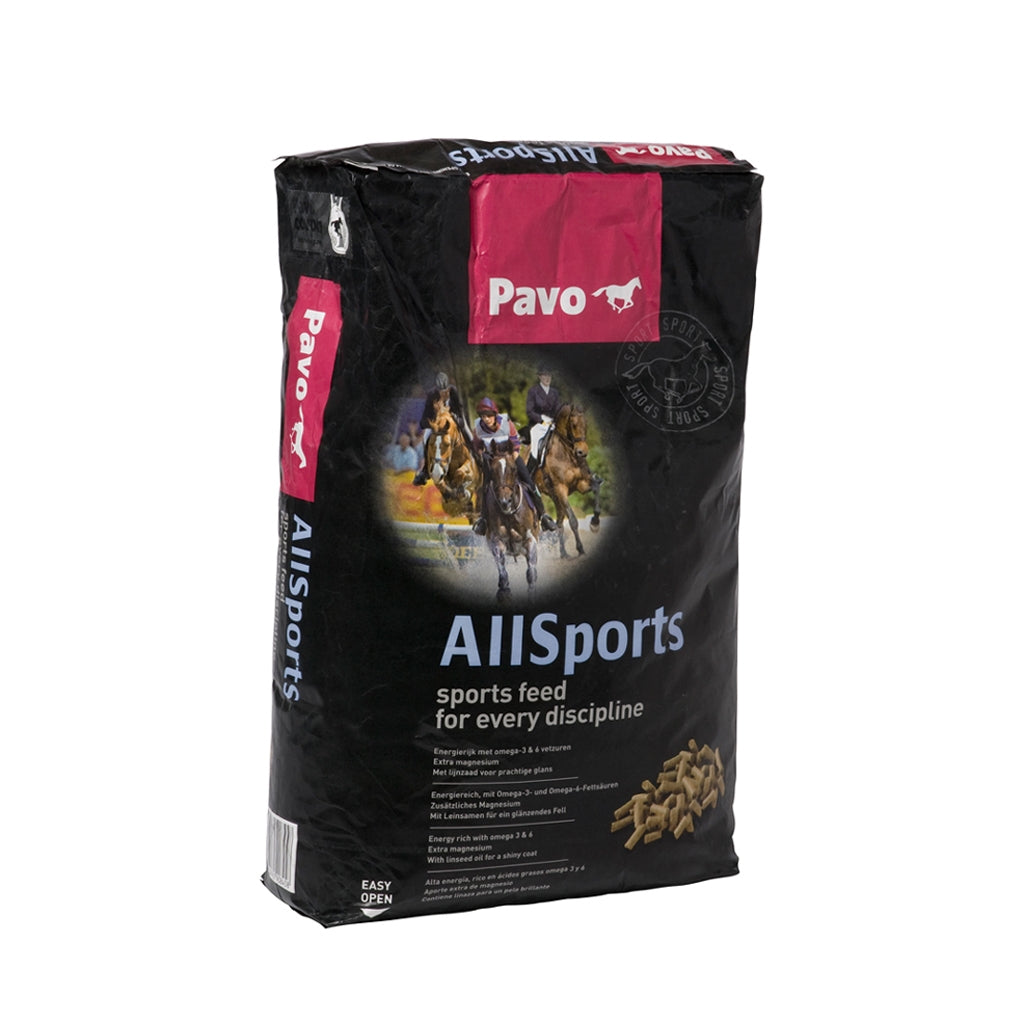 PAVO ALL SPORTS 20 Kgs PELLET - Piensa en Pienso