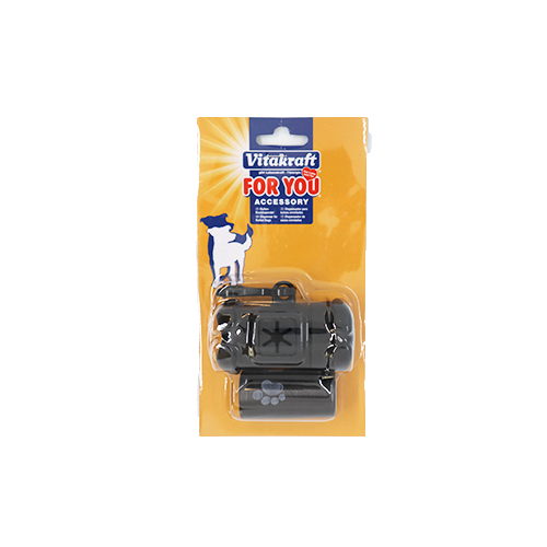 FOR YOU DISPENSADOR 12 BOLS RECOGE CACAS NEGRO - Piensa en Pienso