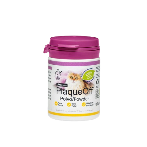 PLAQUEOFF POLVO GATO 40GR - Piensa en Pienso