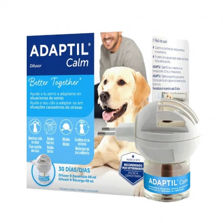 ADAPTIL CALM DIFUSOR + RECAMBIO 48 ML 1 MES - Piensa en Pienso
