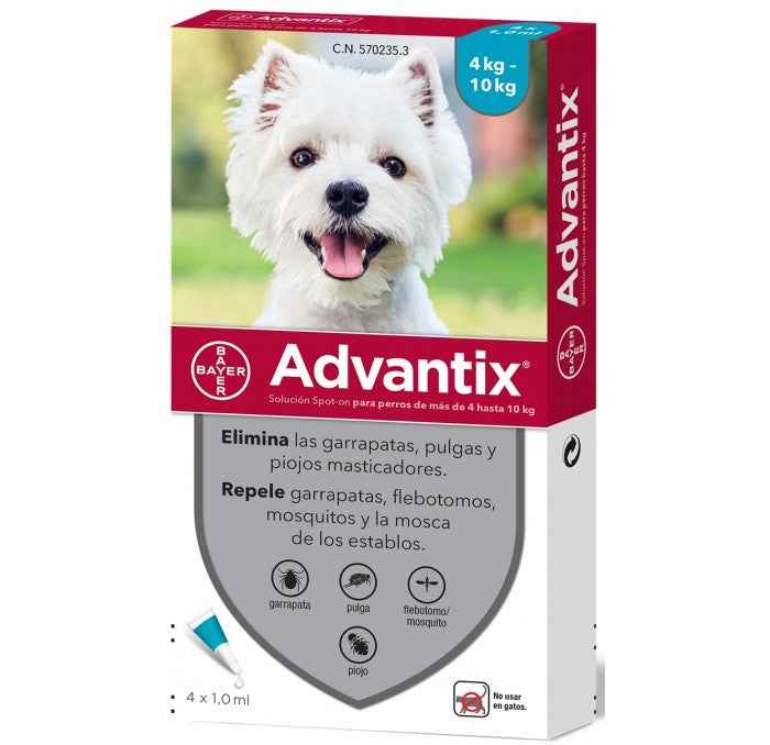 ADVANTIX 4x1 ML (4-10 KG)