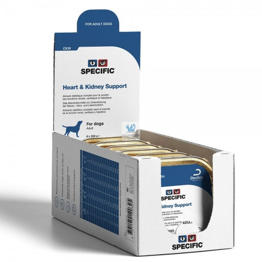 SPECIFIC HEART&KIDNEY SUPP. 6X300gr (CKW) (CAJA)